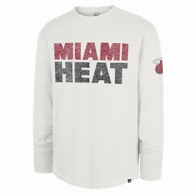 '47 Brand Miami HEAT Stack Long Sleeve Tee