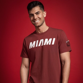 '47 Brand Miami HEAT Wordmark Fieldhouse Tee