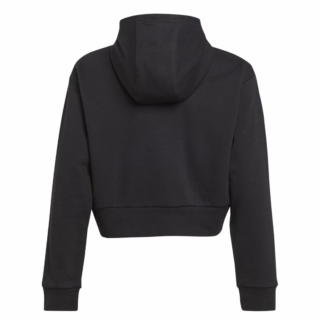 adidas - Girls' (Junior) Adicolor Cropped Hoodie (IJ9719)