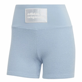 adidas - Women's High-Waist Towel Bike Shorts (IC8530)