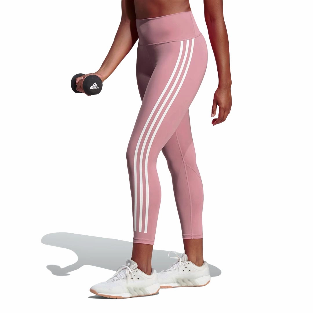 adidas - Women's Optime TrainIcons 3-Stripes 7/8 Leggings (IK4295)