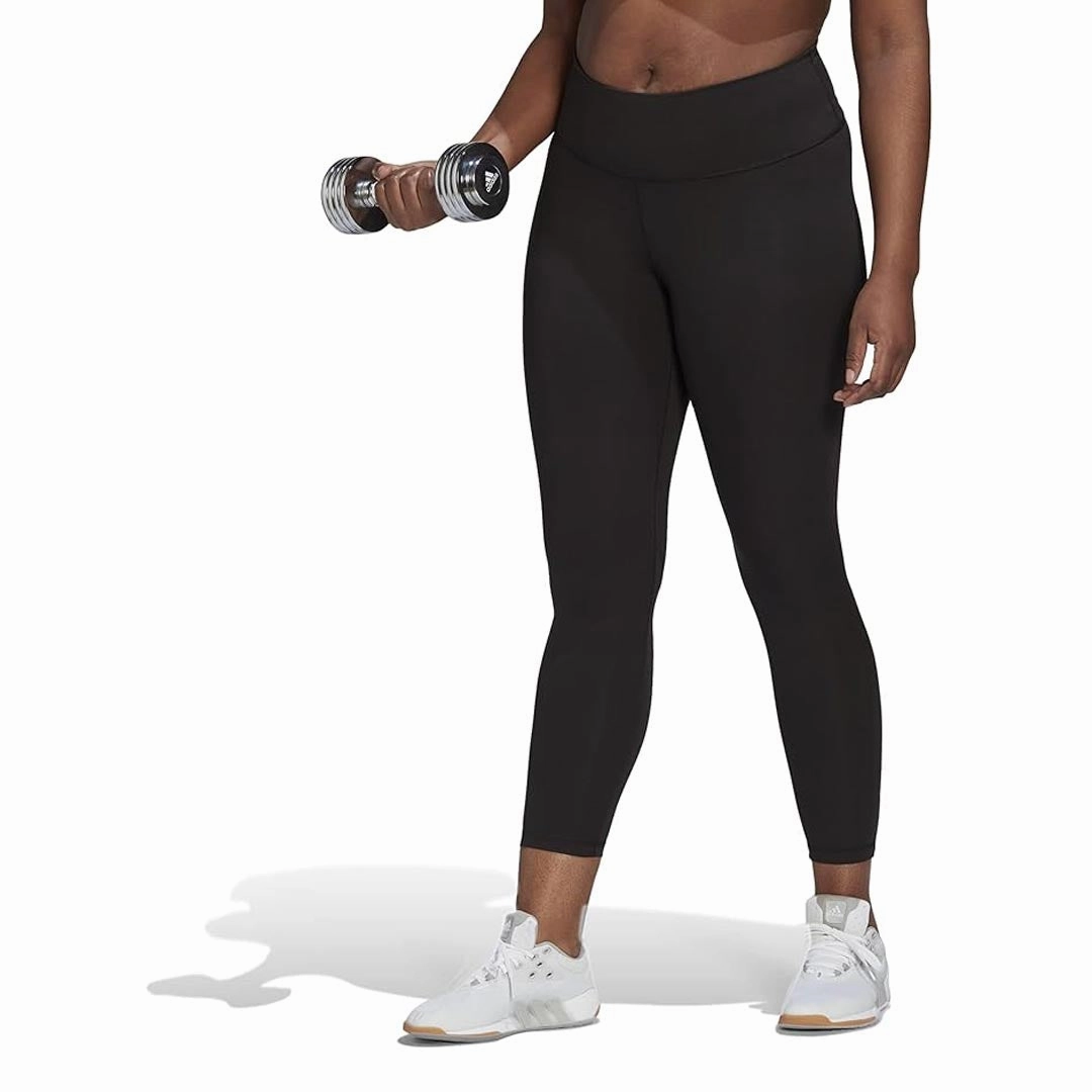 adidas - Women's Optime Training Leggings (Plus Size) (H64226)