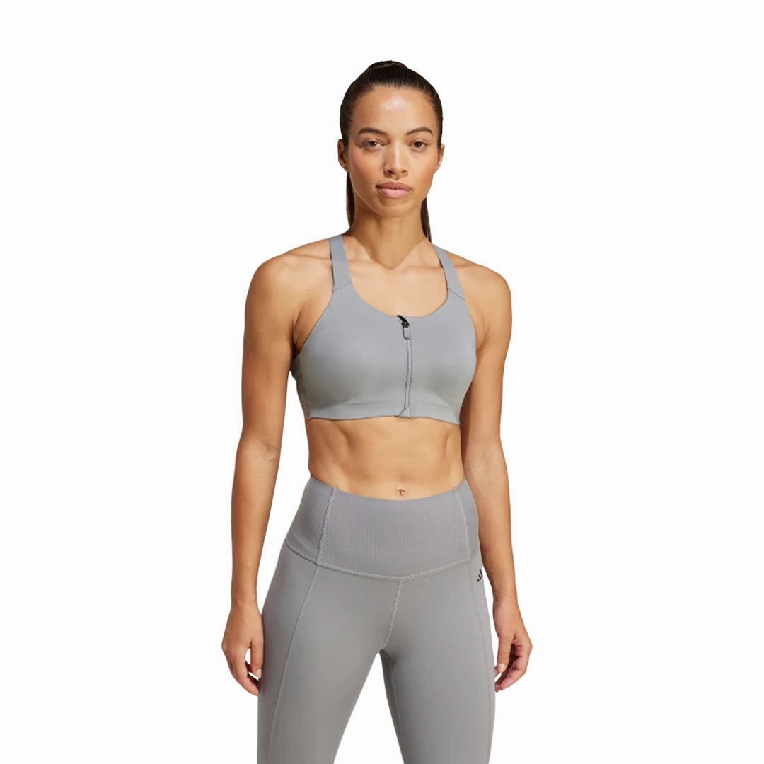 adidas - Women's TLRD Impact Luxe High Support Zip Bra (IT6656)