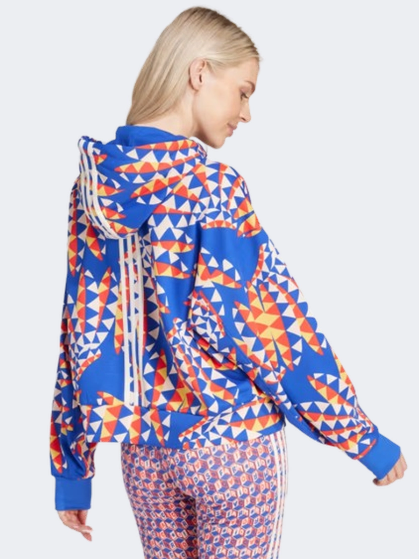 Adidas Farm Rio Women Sportswear Hoody Bold Blue/Orange