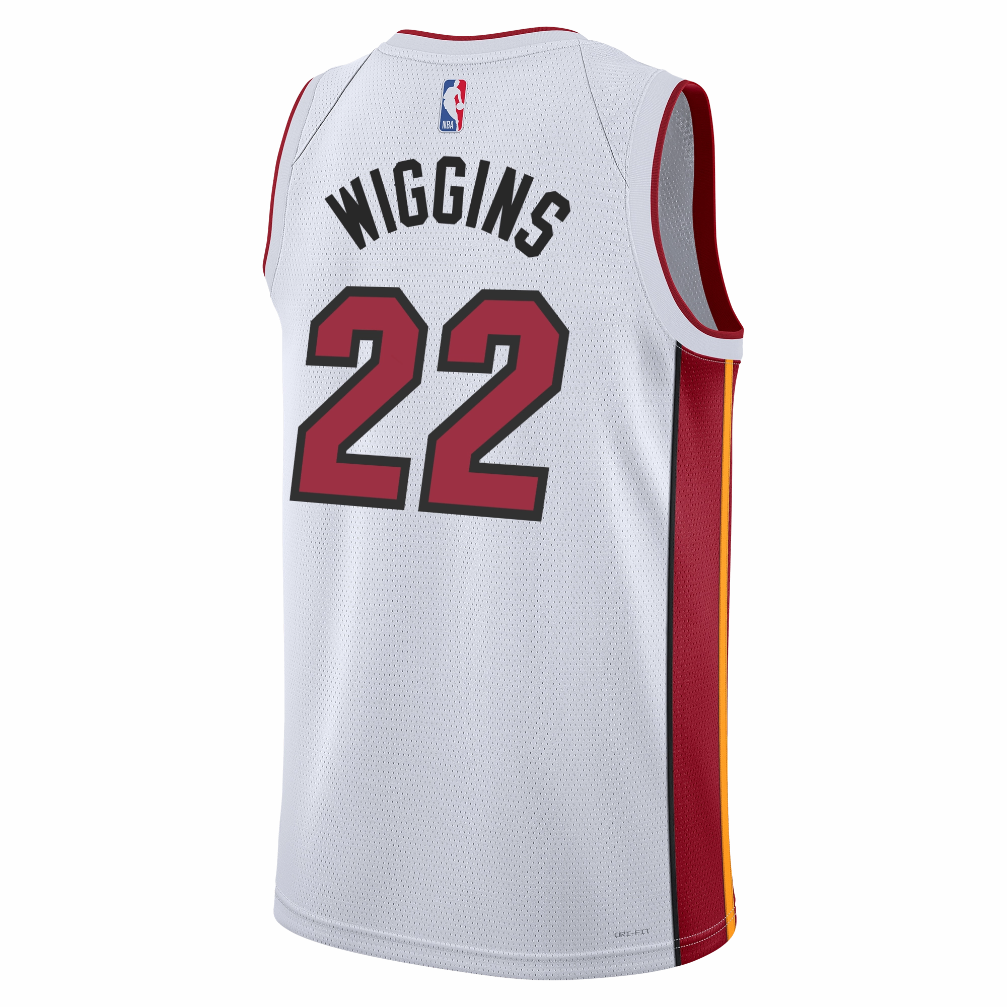 Andrew Wiggins Nike Miami HEAT Association White Youth Swingman Jersey