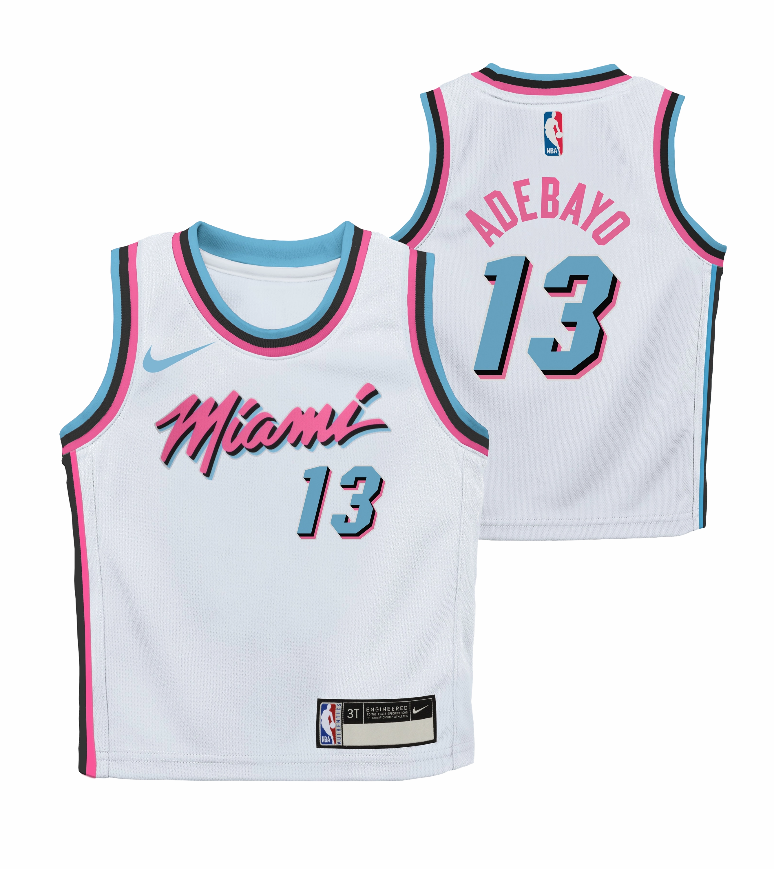 Bam Adebayo Nike Original Vice Kids Replica Jersey