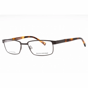 Banana Republic Men's Eyeglasses - Black Ruthenium Havana Full Rim | BR 100 08HT 00