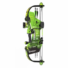 Barnett Outdoors BAR30019 Tomcat G3 Youth Bow Green 17-22 Lbs Draw Weight