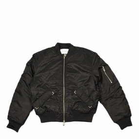 Bomber Cut Faded Black