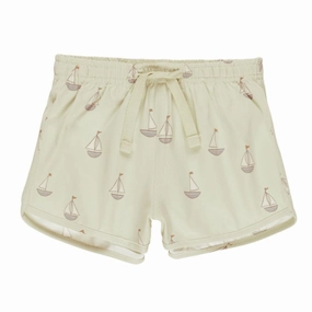 Boys Swim Short - Sailboats