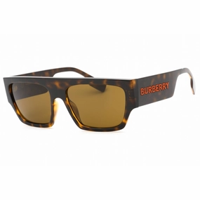 Burberry Men's Sunglasses - Dark Havana Rectangular Full Rim Frame | 0BE4397U 300273