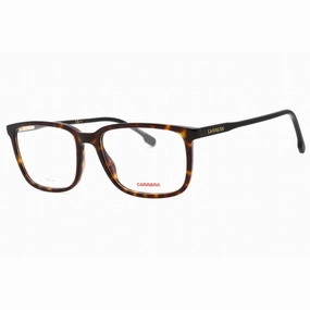 Carrera Men's Eyeglasses - Dark Havana Plastic Full Rim Frame | CARRERA 254 0086 00