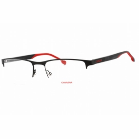Carrera Men's Eyeglasses - Matte Black Metal Half Rim Frame | CARRERA 8864 0003 00