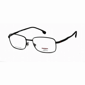 Carrera Men's Eyeglasses - Matte Black Metal Rectangular Frame | CARRERA 8848 0003 00