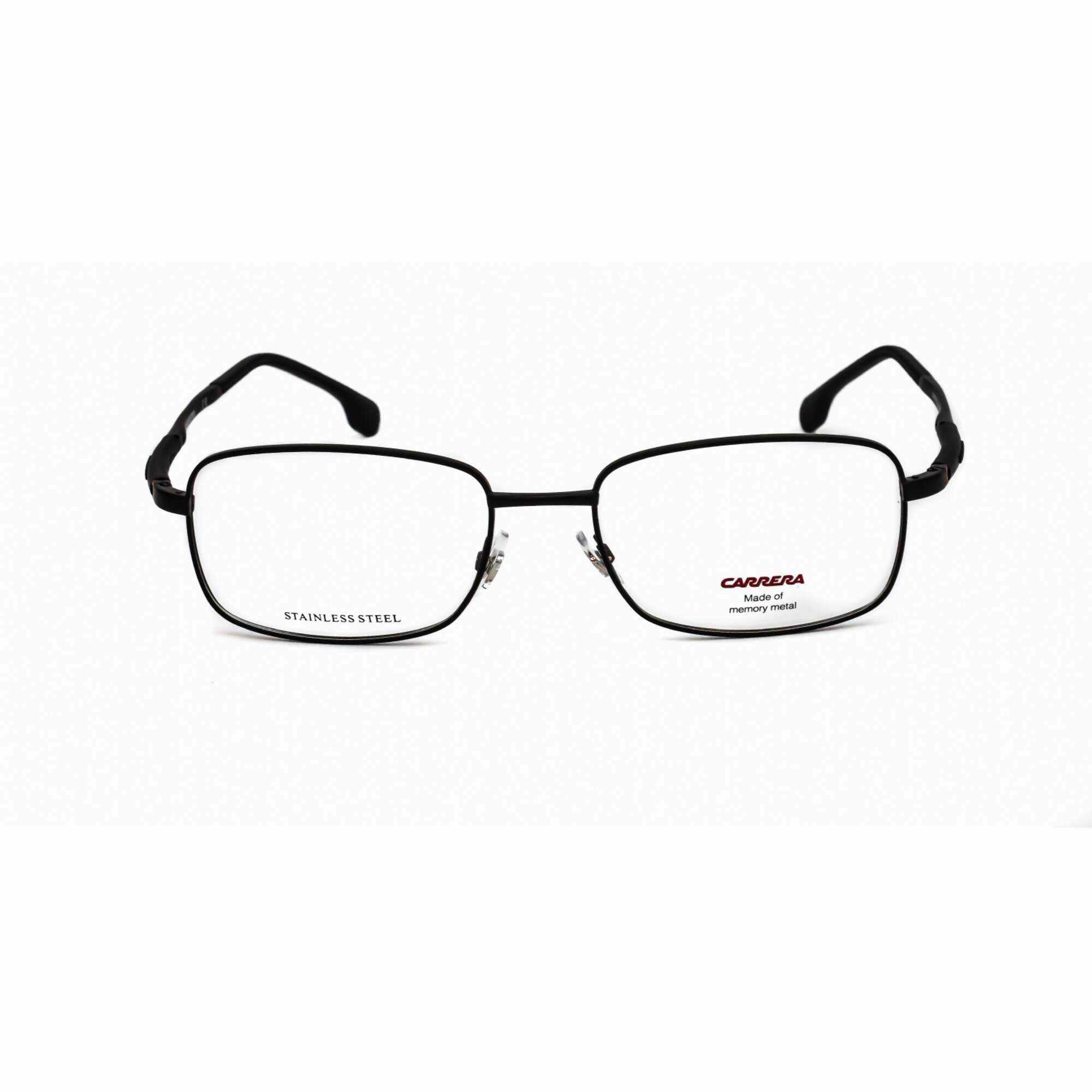 Carrera Men's Eyeglasses - Matte Black Metal Rectangular Frame | CARRERA 8848 0003 00