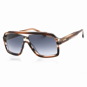 Carrera Men's Sunglasses - Brown Horn Plastic Square Frame | CARRERA 1053/S 0HQZ 9O