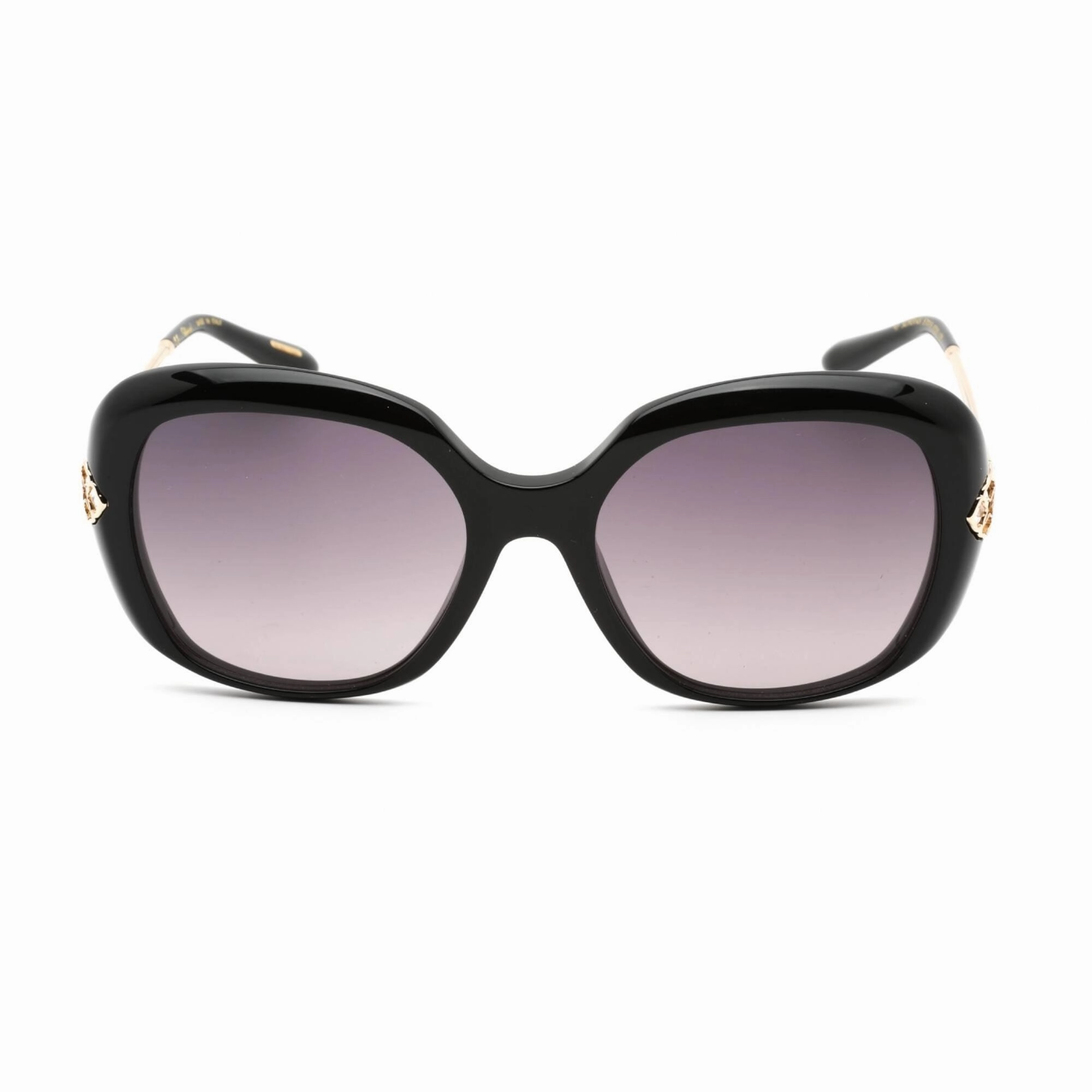 Chopard Men's Sunglasses - Full Rim Shiny Black Plastic Oval Frame | SCH314S 0700
