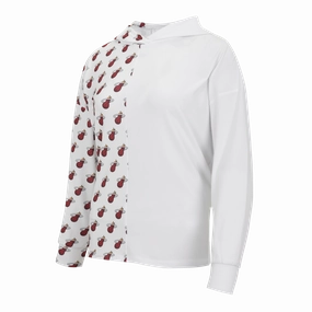 Concepts Sport Miami HEAT Women's Split Hoodie Tee