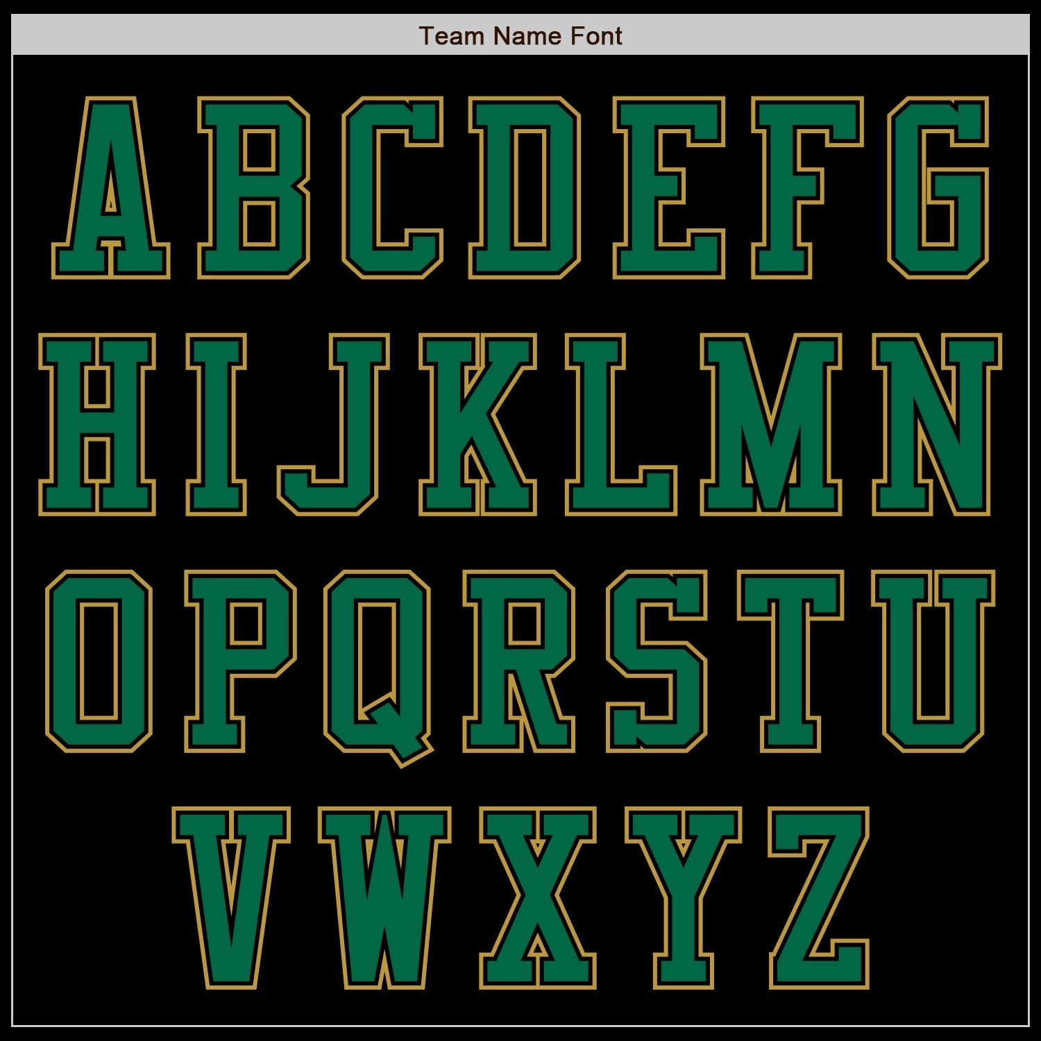 Custom Black Kelly Green-Old Gold Authentic Baseball Jersey