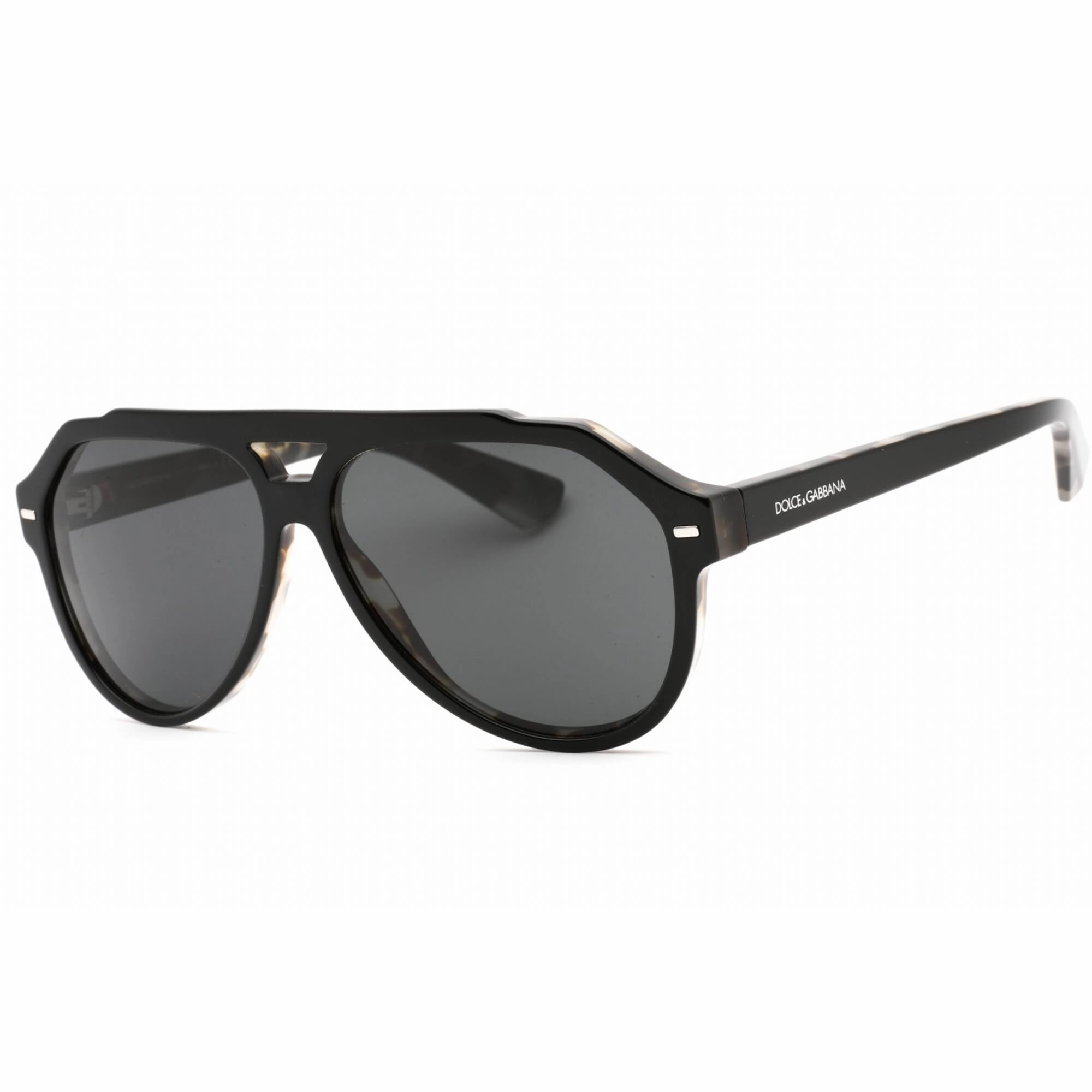 Dolce & Gabbana Men's Sunglasses - Black On Grey Tortoise Plastic | 0DG4452 340387