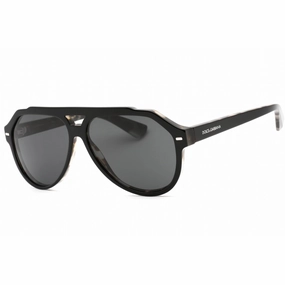Dolce & Gabbana Men's Sunglasses - Black On Grey Tortoise Plastic | 0DG4452 340387