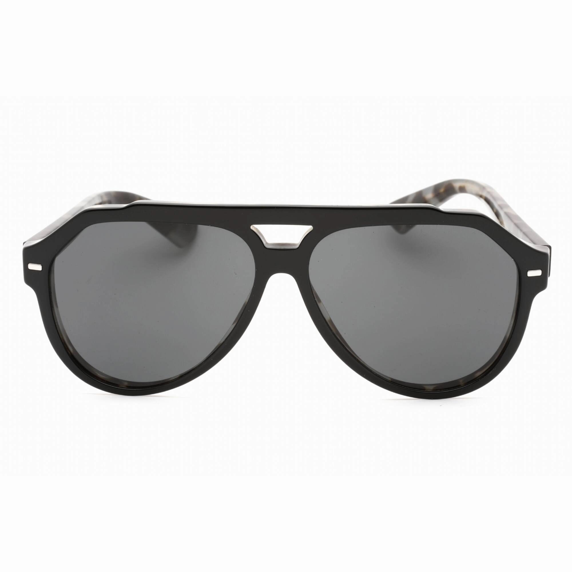 Dolce & Gabbana Men's Sunglasses - Black On Grey Tortoise Plastic | 0DG4452 340387