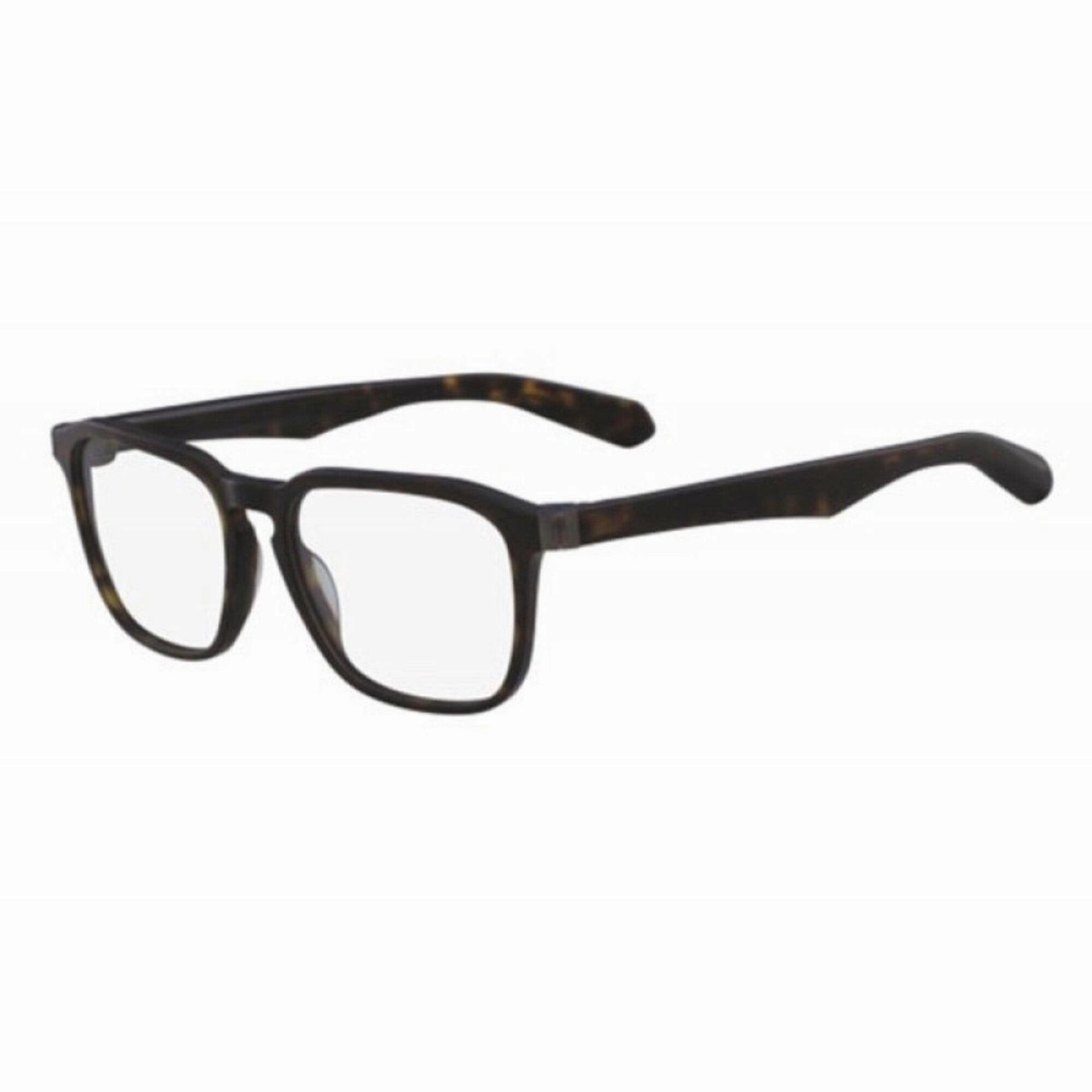 Dragon Men's Eyeglasses - Matt Tort Plastic Square Frame | DRAGON DR179 EDGAR 242