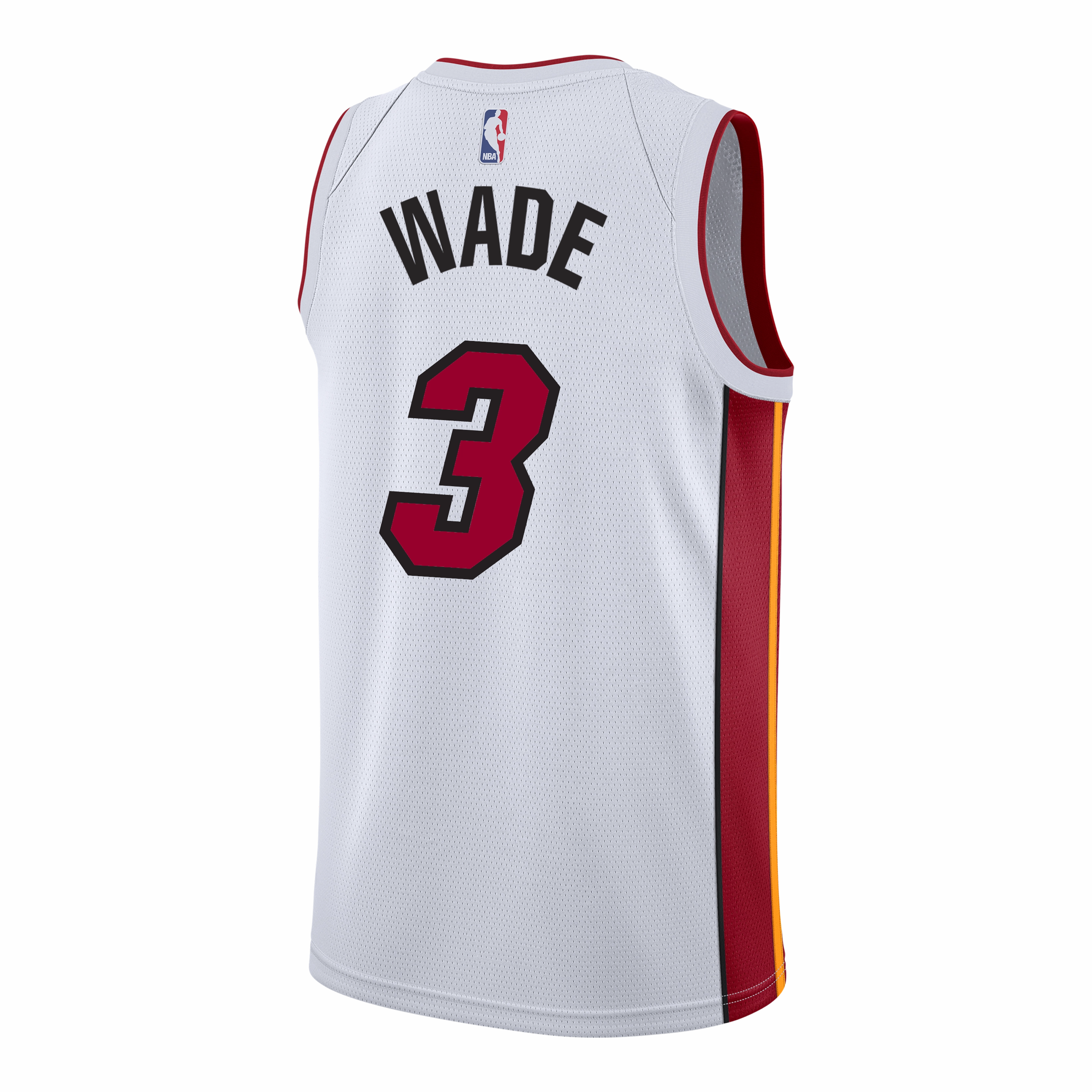 Dwyane Wade Nike Miami HEAT Youth Association White Swingman Jersey