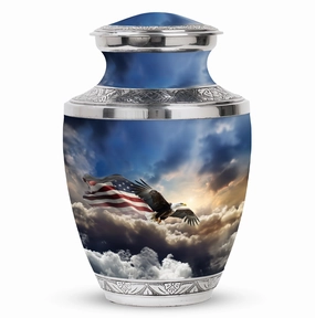 Eagle Eternal Rest Memorial Urn - Commemorating Lasting Memories