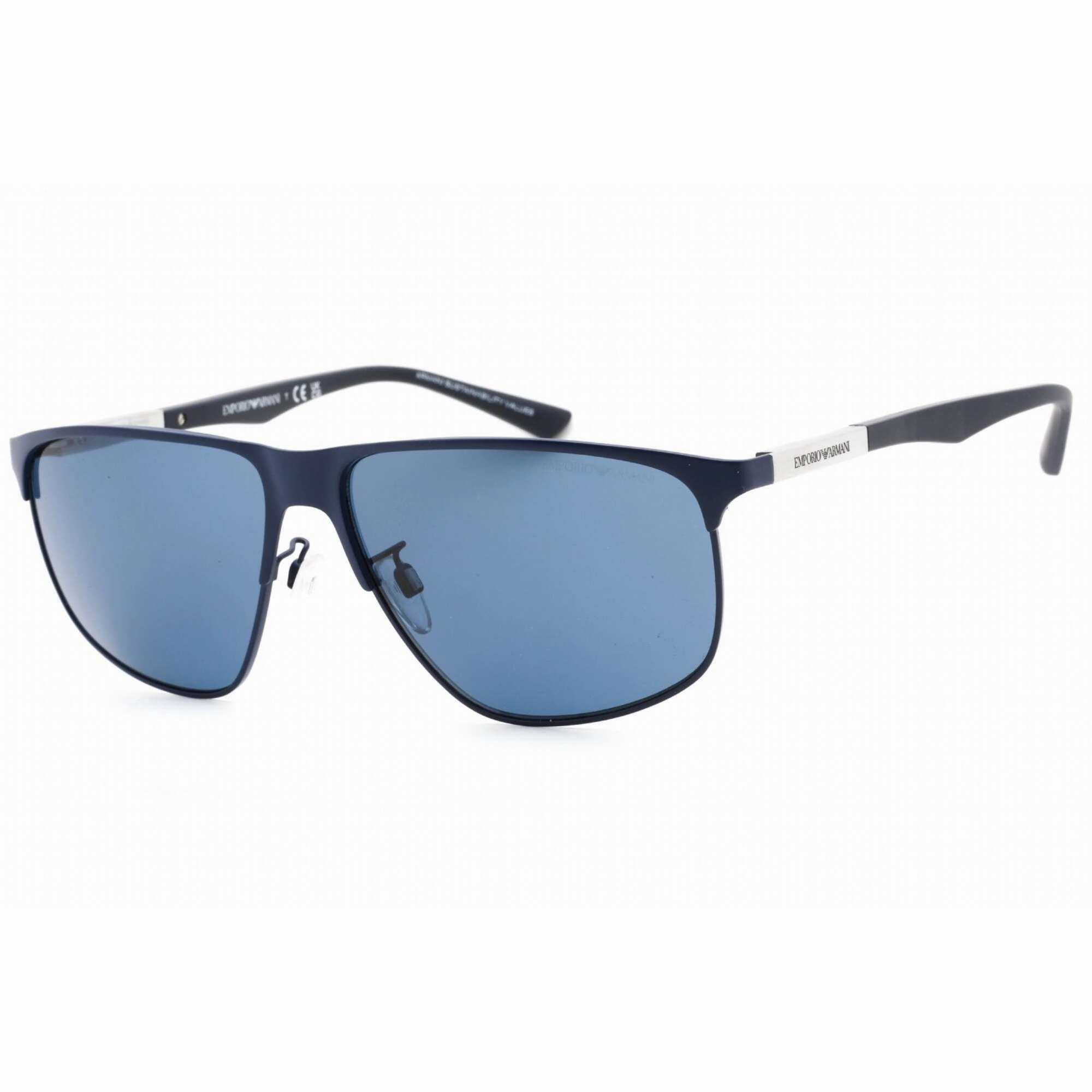 Emporio Armani Men's Sunglasses - Matte Blue Metal Full Rim Frame | 0EA2094 301880
