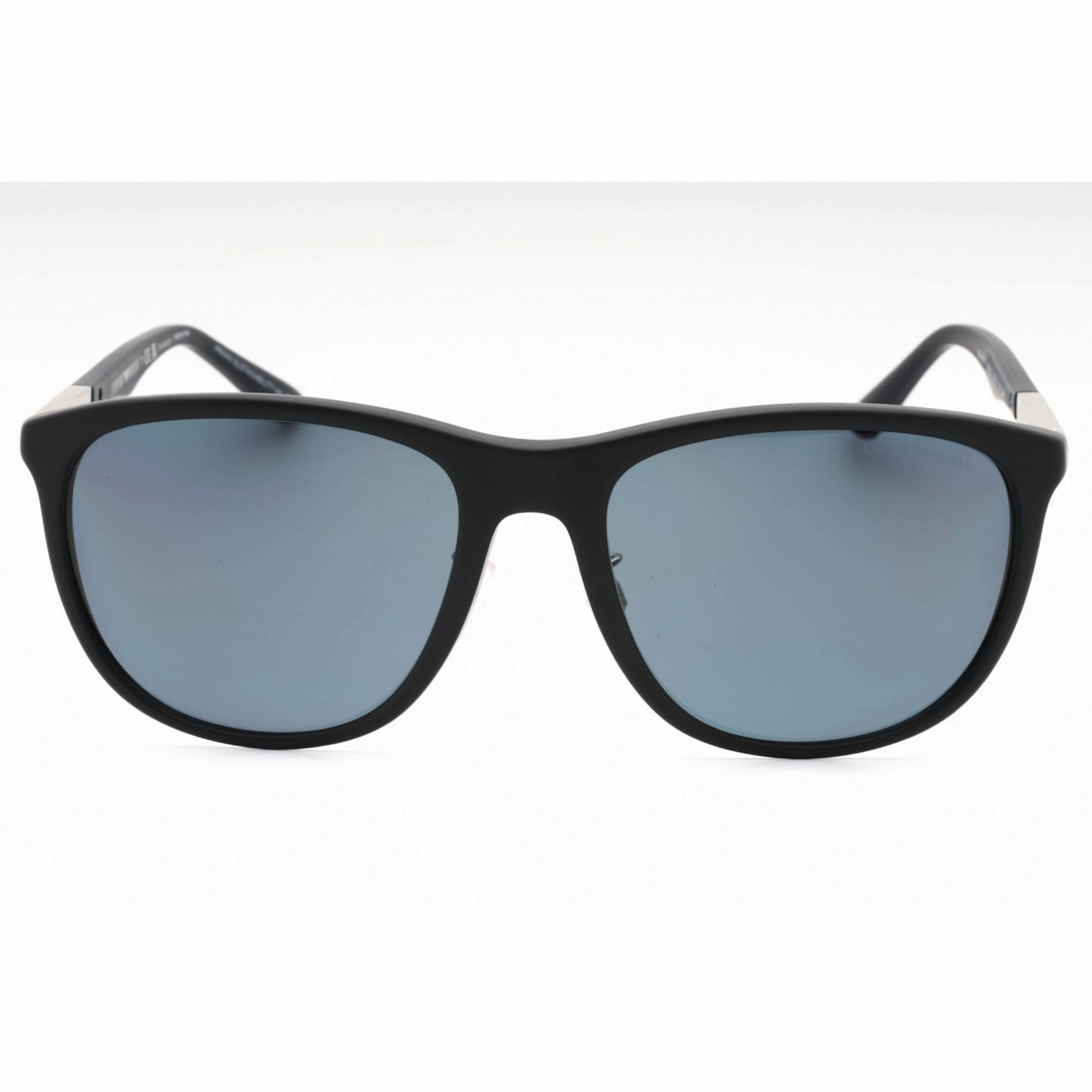 Emporio Armani Men's Sunglasses - Matte Blue Plastic Oval Frame | 0EA4201F 50882V