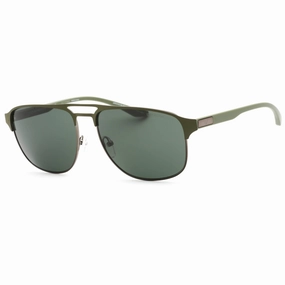 Emporio Armani Men's Sunglasses - Matte Gunmetal/Sage Green Frame | 0EA2144 336771