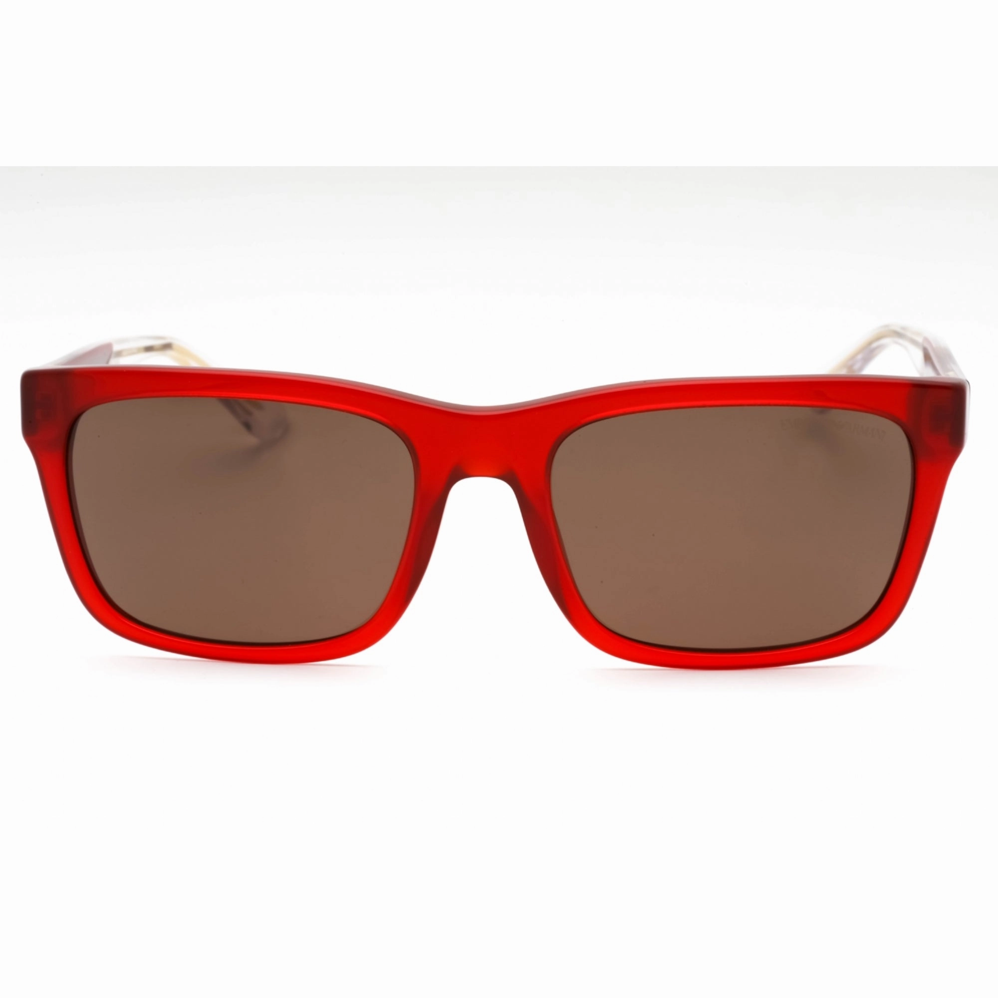 Emporio Armani Men's Sunglasses - Transparent Glossy Burgundy Frame | 0EA4224 609373