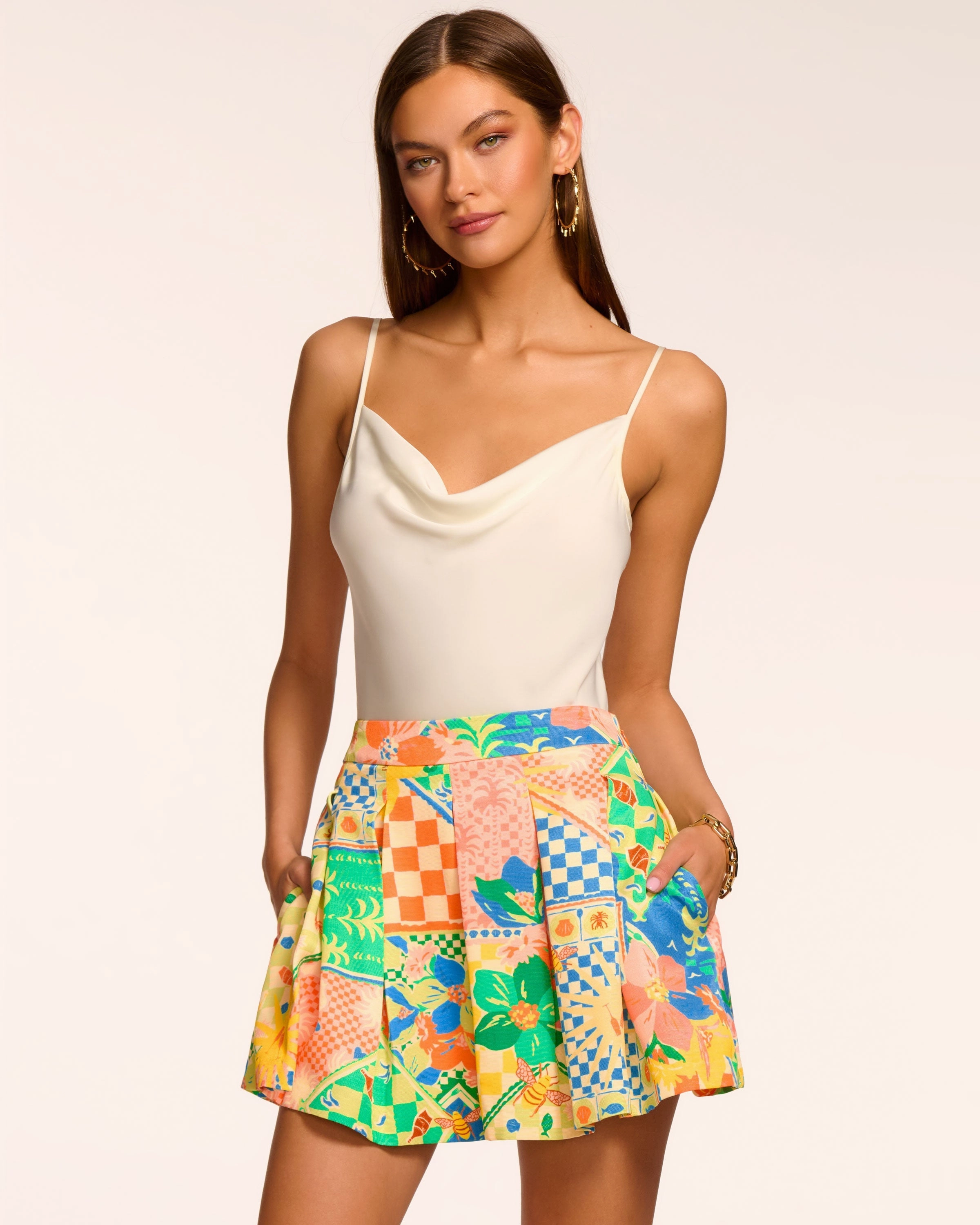 Frankie Pleated Mini Skort