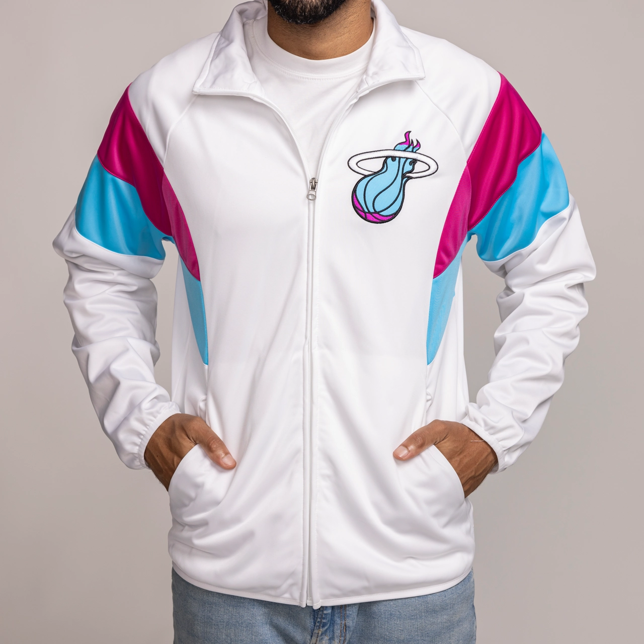 G-III Sports Miami HEAT Original Vice Full Zip Jacket