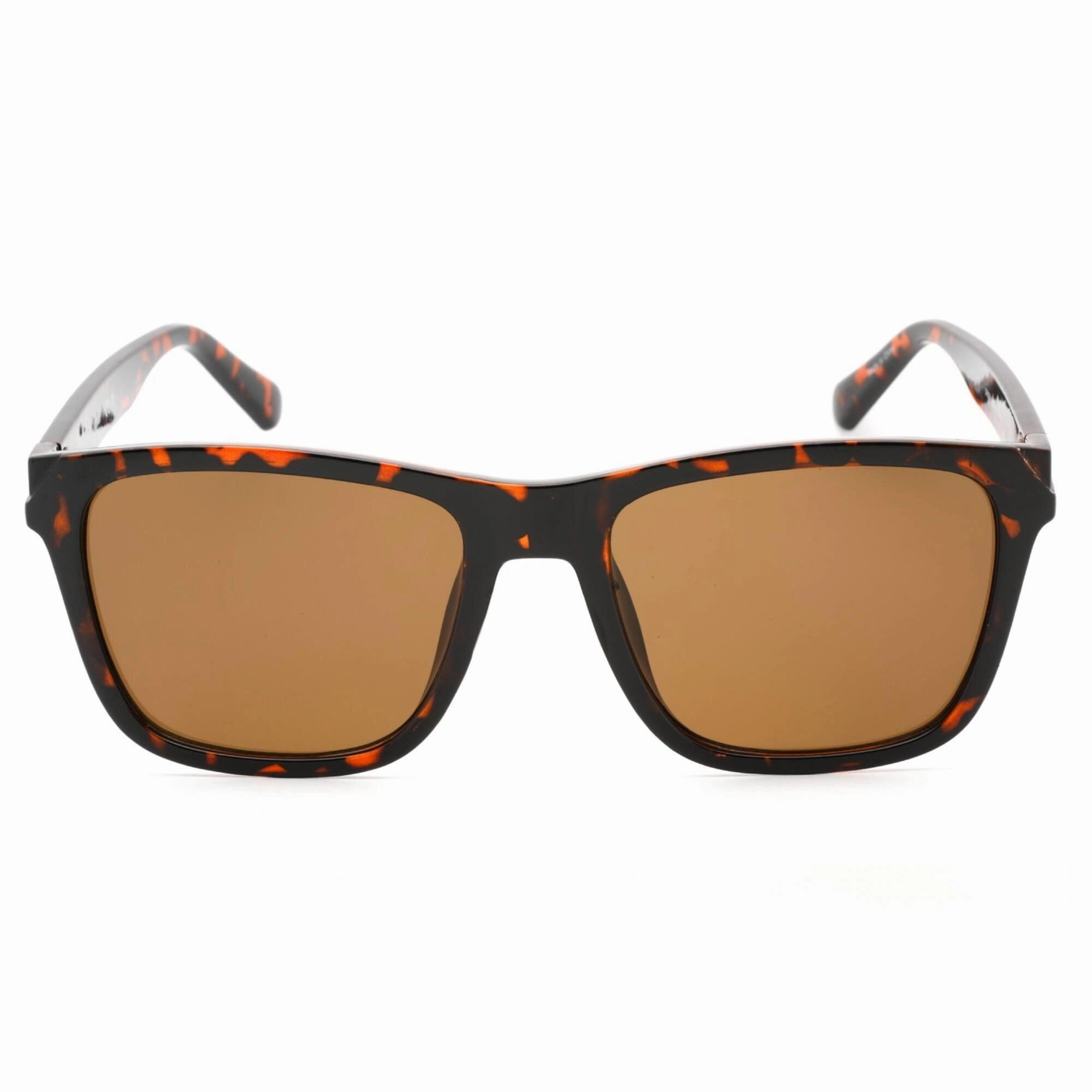 Guess Factory Men's Sunglasses - Dark Havana Plastic Square Shape Frame | GF0254 52E