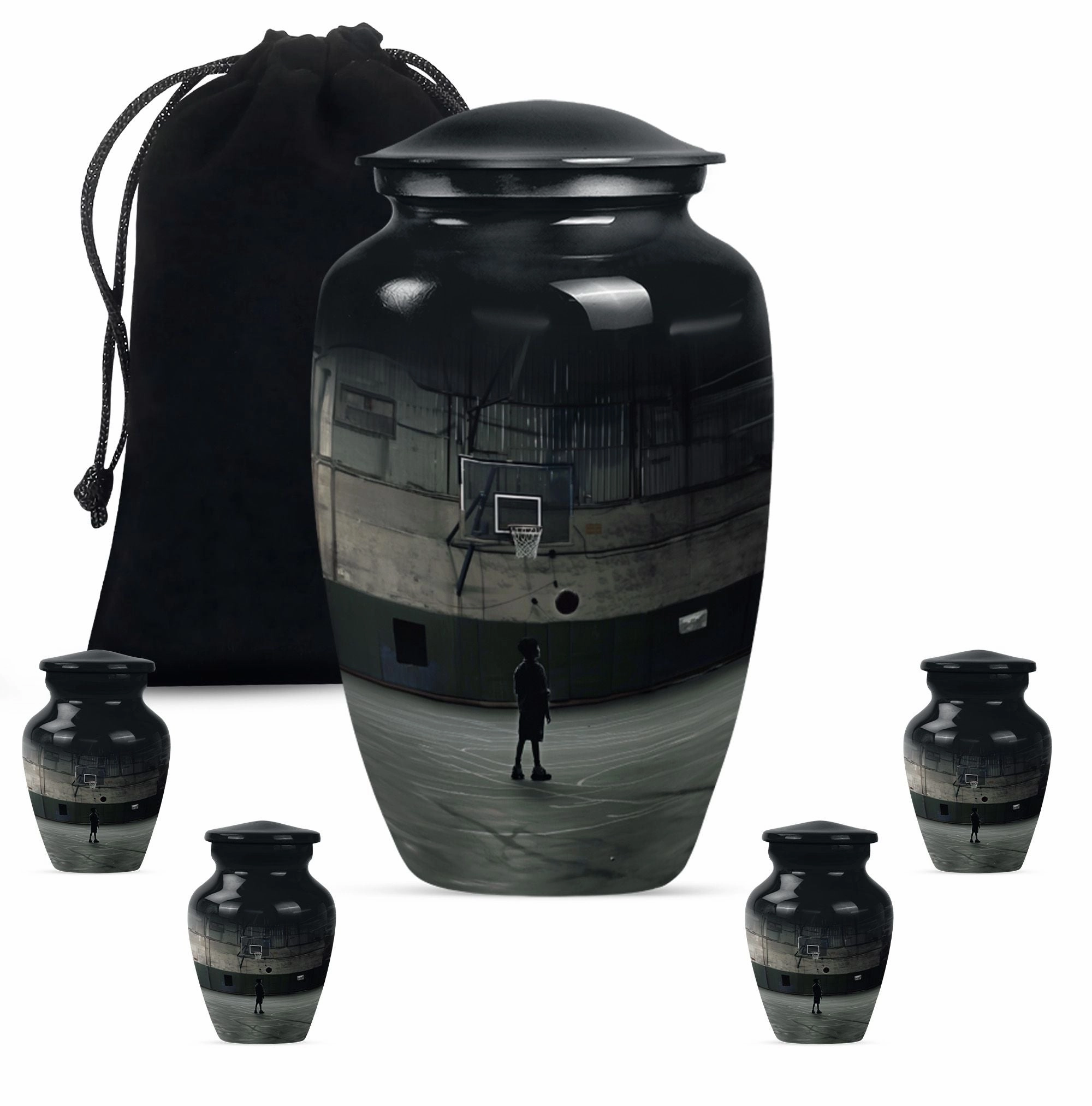 Homage Hoops - Men's Basketball Memorial Cremation Urn