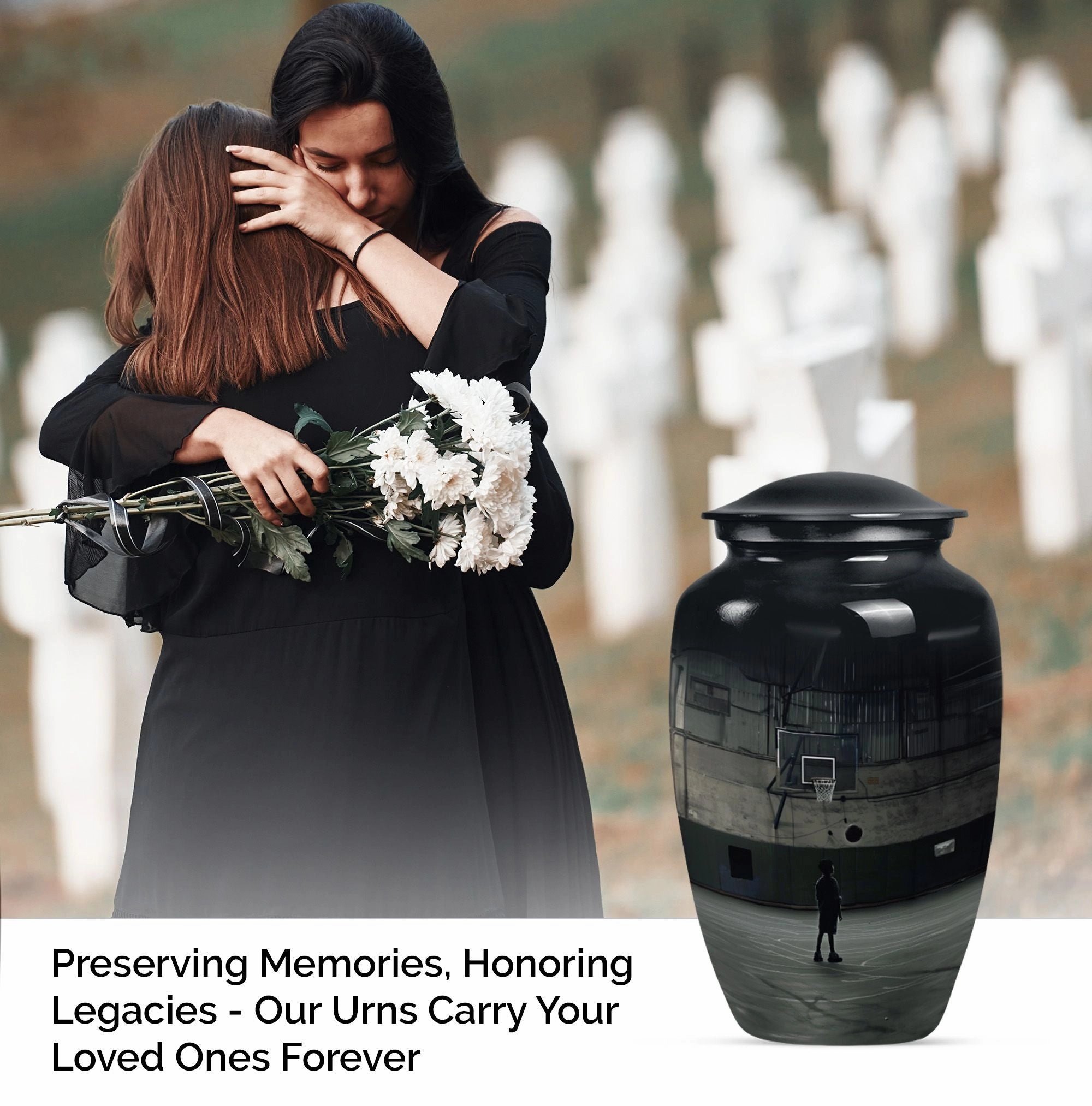 Homage Hoops - Men's Basketball Memorial Cremation Urn