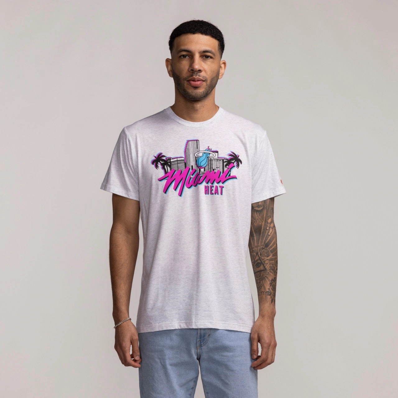 Homage Miami HEAT Original Vice Skyline Tee