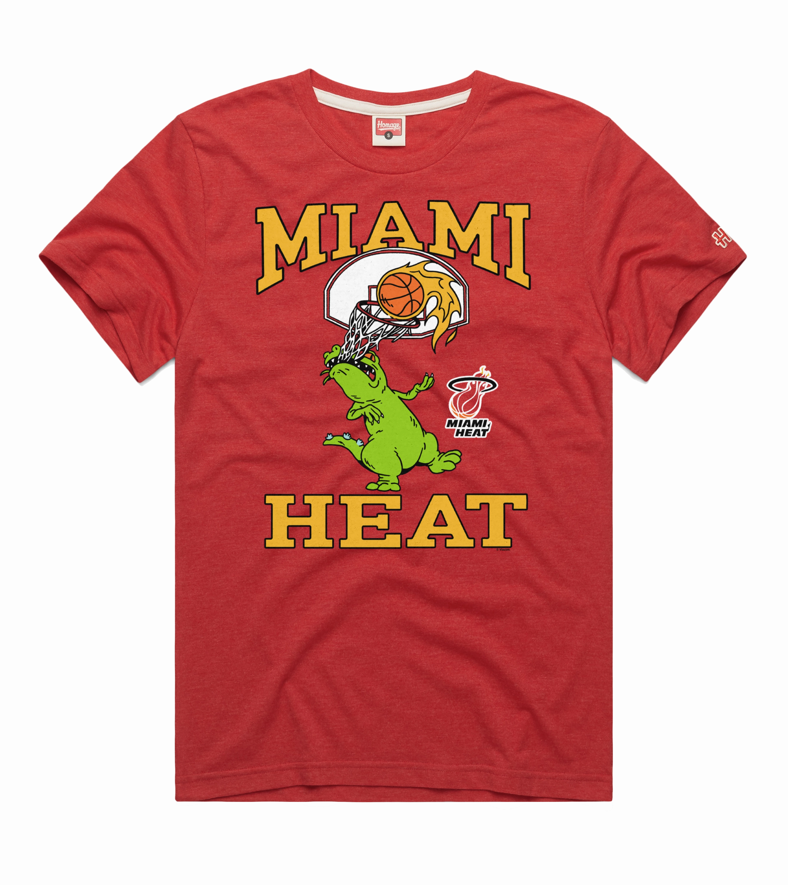Homage Miami HEAT Reptar Red Tee