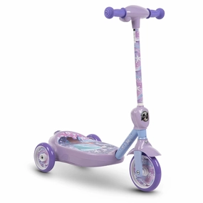 Huffy 18033DTR Disney Frozen 3-Wheel 6-Volt Electric Bubble Scooter, Ride on Toy for Kids, Ages 3  Years, Purple