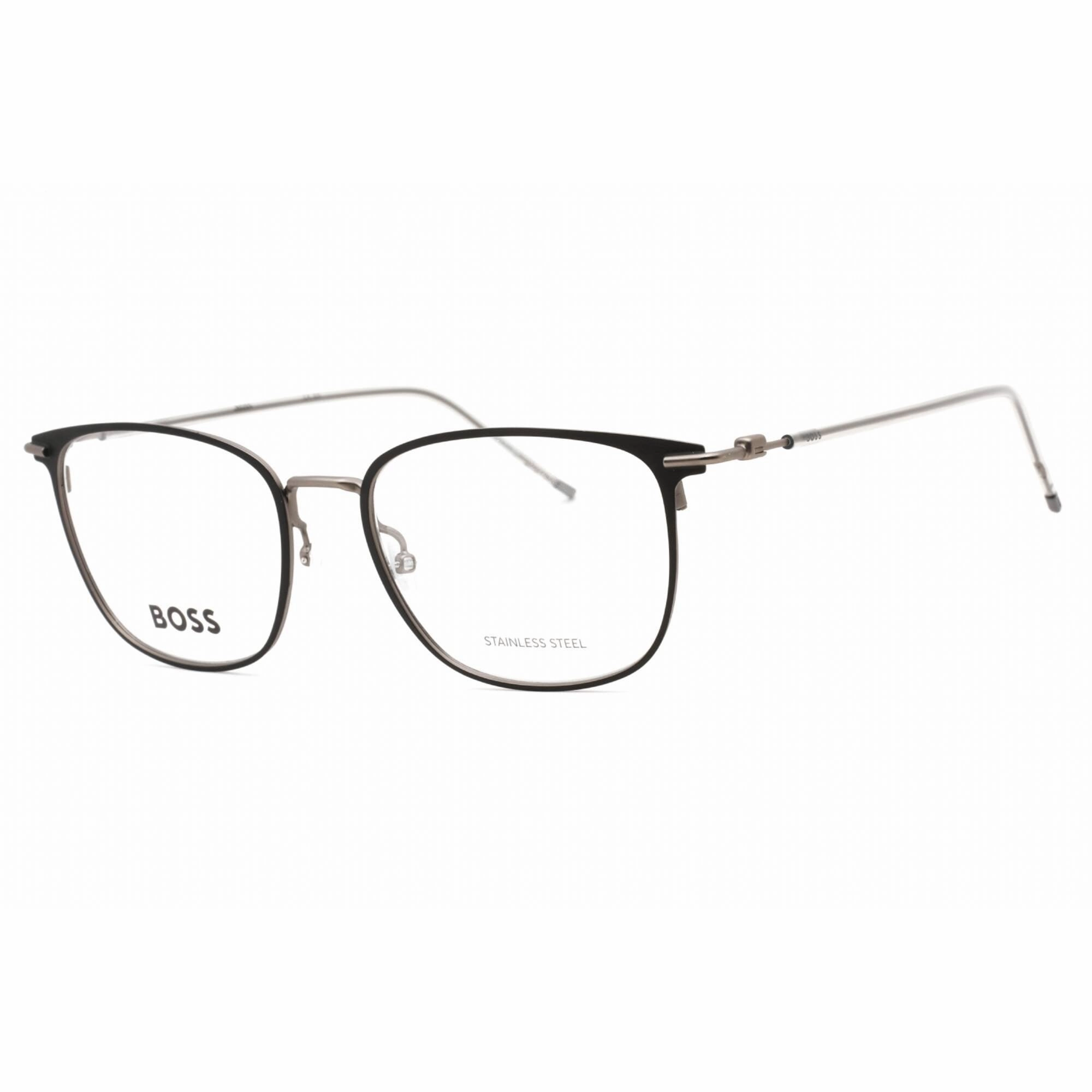 Hugo Boss Men's Eyeglasses - Matte Black Dark Ruthenium Frame | BOSS 1431 0RZZ 00