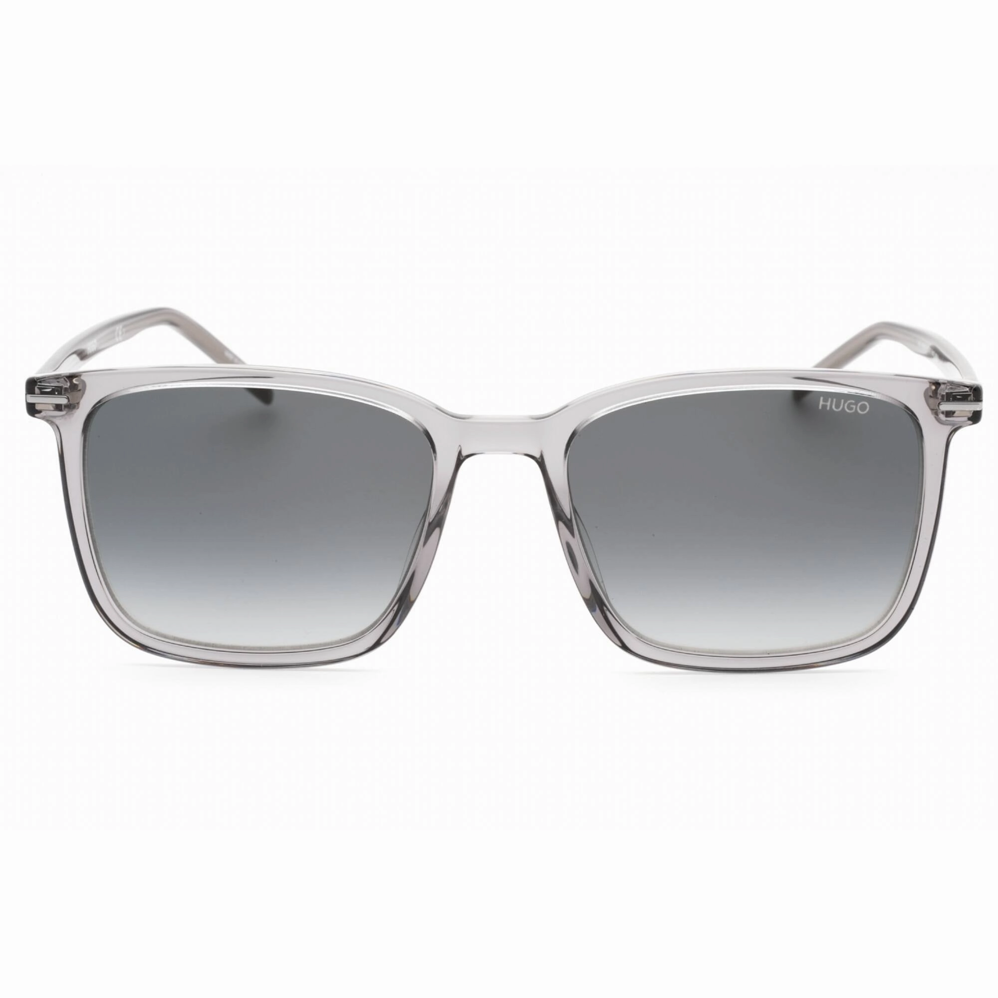 Hugo Men's Sunglasses - Grey Plastic Rectangular Full Rim Frame | HG 1168/S 0KB7 9O