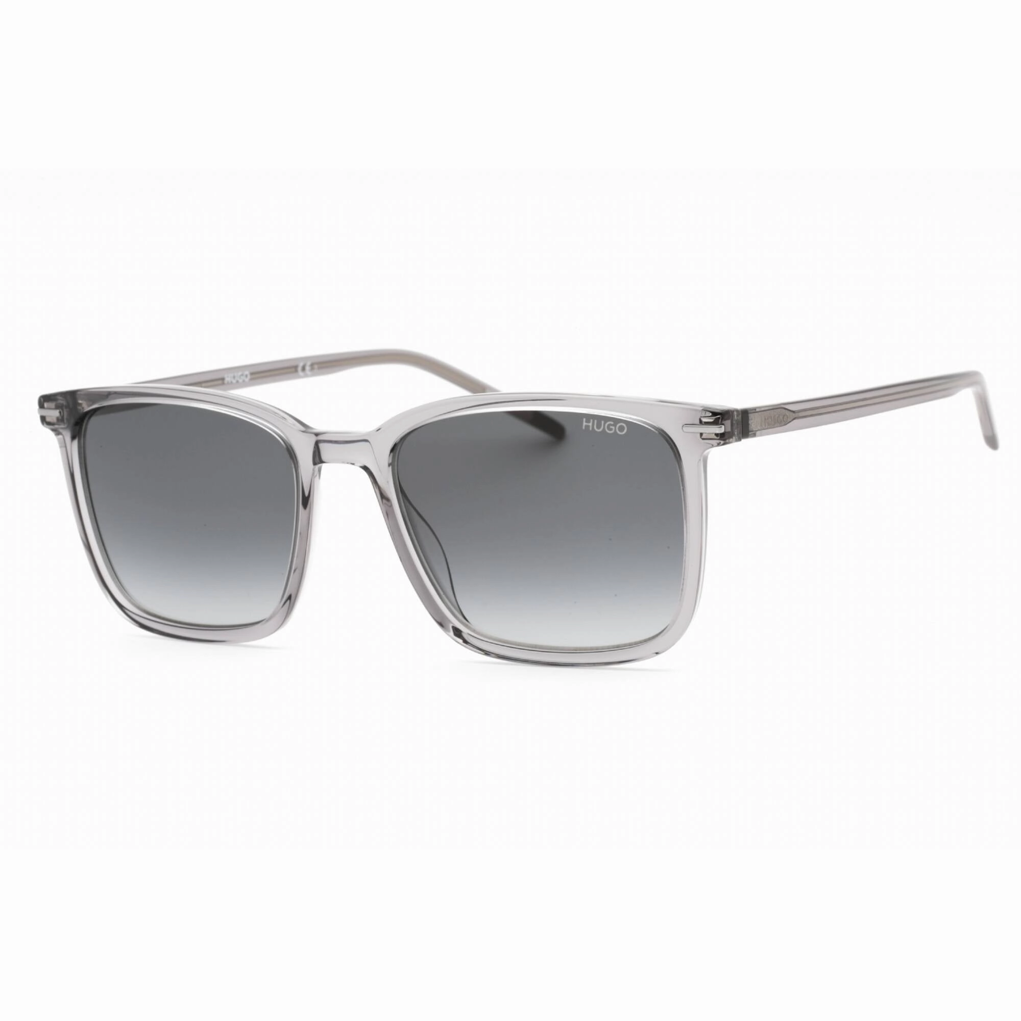 Hugo Men's Sunglasses - Grey Plastic Rectangular Full Rim Frame | HG 1168/S 0KB7 9O
