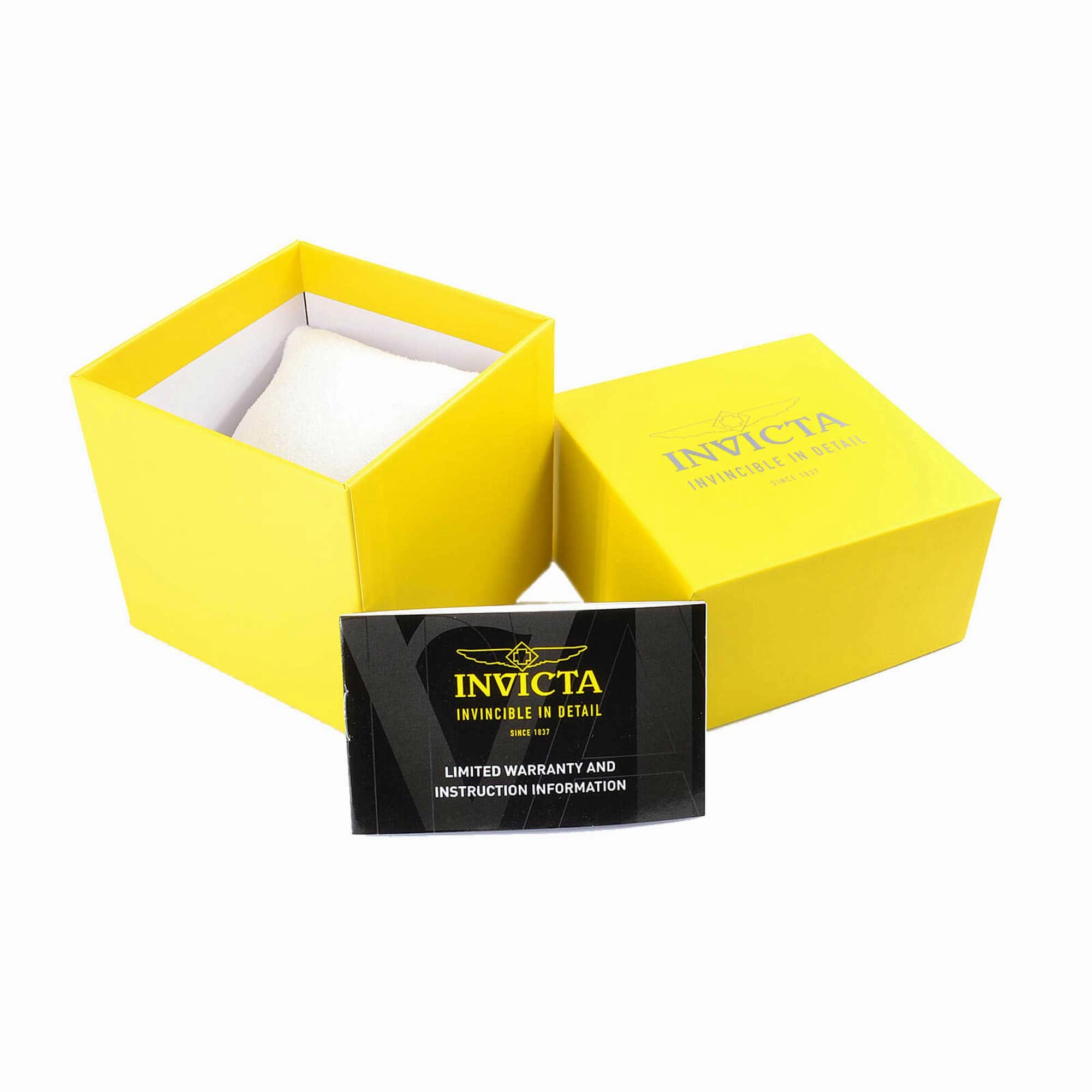 Invicta Men's Automatic Watch - Pro Diver Black Dial Yellow Gold Bracelet | 39758