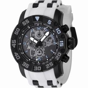 Invicta Men's Watch - Invicta Racing Chronograph White and Black Strap | 48064