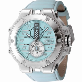Invicta Men's Watch - Invicta Racing Downforce Turquoise Leather Strap Date | 47377