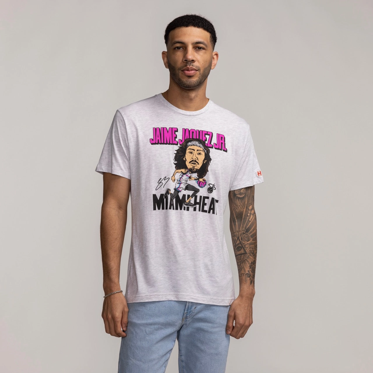 Jaime Jaquez Jr. Homage Original Vice Caricature Tee