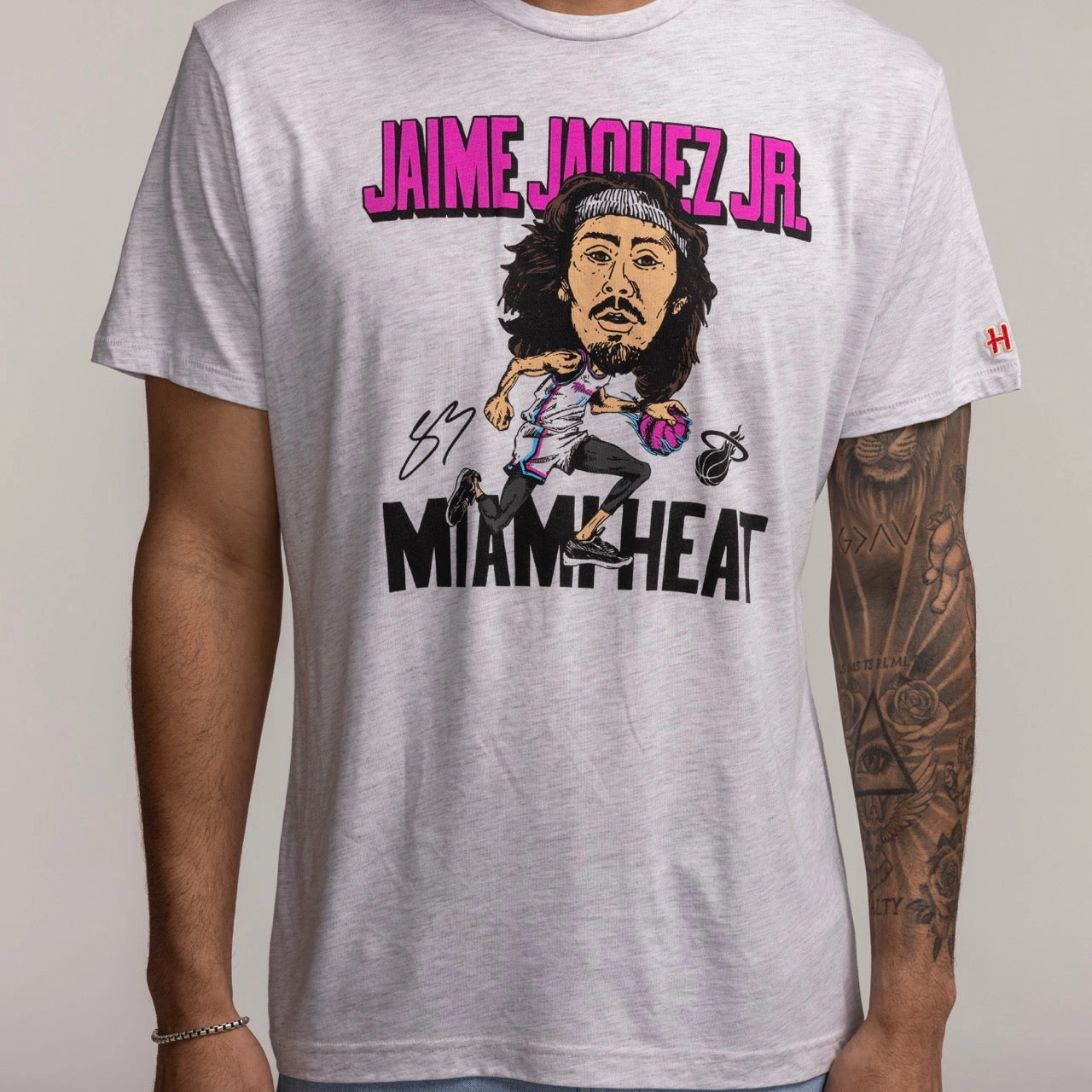 Jaime Jaquez Jr. Homage Original Vice Caricature Tee