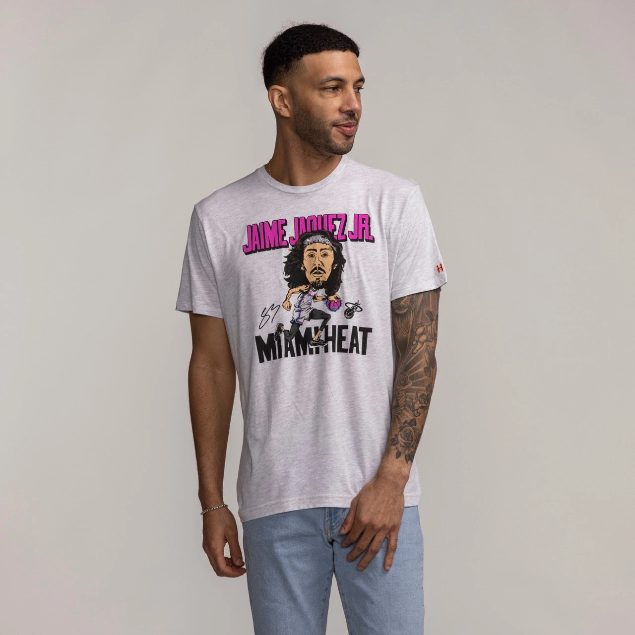 Jaime Jaquez Jr. Homage Original Vice Caricature Tee
